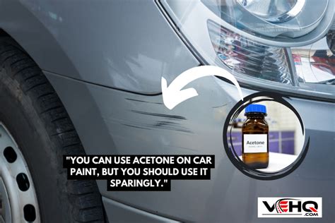 will acetone hurt car paint? In addition to its effects on automotive finishes, does acetone also impact the taste of chocolate?